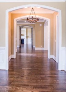 Refinished hardwood floors