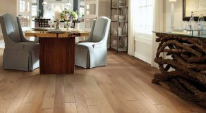 Wirebrushed style flooring